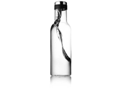 Water Carafe Clear/Steel 1L - karafka