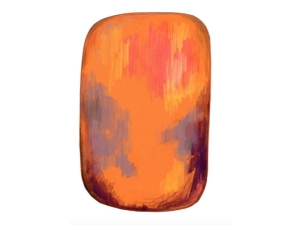 Scribble Yellow by Front - dywan