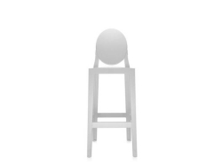 PROMOCJA! One more, One more please  - hocker white, h 75 cm (z ekspozycji)