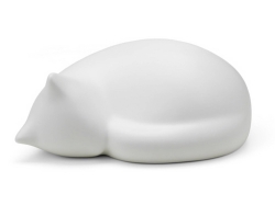 Resting Animals Cat - porcelanowa figurka