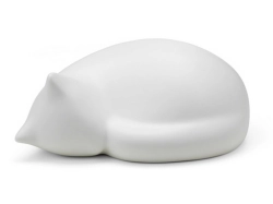 Resting Animals Cat - porcelanowa figurka