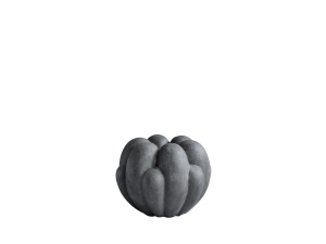 Bloom Vase Mini - Dark Grey - wazon