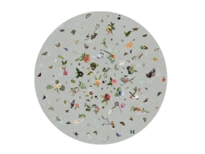 Garden of Eden light grey - dywan