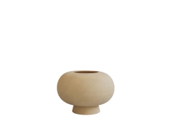 Kabin Vase Fat - Sand - wazon