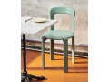 Rey Chair mint green wb lacquer beech_Tint Wine Glass clear_Rainbow Plate sand.jpg