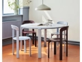 Rey Dining Table gull laminate slate blue wb lacquer beech base_Rey Chair grape red wb lacquer beech_Pao Steel Pendant cool grey.jpg