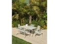 Palissade Table sky grey_Palissade Dining Armchair sky grey_Palissade Chair sky grey_Arcs Vase white.jpg