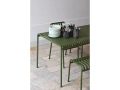 Palissade Table olive_Palissade Bench olive_Soft Ice Cereal Bowl green_Enamel Herb Pot sprinkle black_Enamel Utensil Holder sprinkle black.jpg