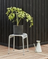 Plant Pot With Saucer XXL black_Watering Can light grey_Palissade Stool Hot Galvanised.jpg