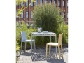 Elementaire Chair blue grey_Elementaire Chair light yellow_Palissade Table sky grey_Indian Steel Pitcher.jpg