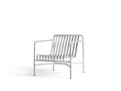 Palissade Lounge Chair Low - Hot Galvanised - fotel ogrodowy