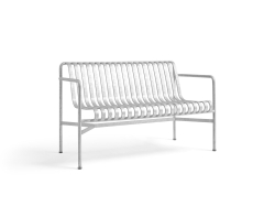 Palissade Dining Bench - Hot Galvanised - sofa/ławka ogrodowa