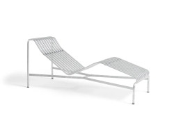 Palissade Chaise Longue - Hot Galvanised - leżanka ogrodowa
