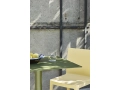 Palissade Cone Table olive_Elementaire Chair light yellow_Swirl bowl.jpg