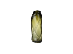 Water Swirl Vase - Moss Green - wazon