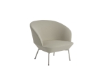 Oslo Lounge Armchair - Tube Base - fotel