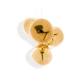 Melt Small Chandelier Gold - lampa wisząca
