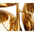 Melt Small Chandelier Gold - lampa wisząca