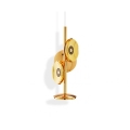Melt Small Chandelier Gold - lampa wisząca