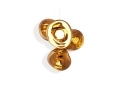 Melt Small Chandelier Gold - lampa wisząca