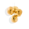 Melt Small Chandelier Gold - lampa wisząca