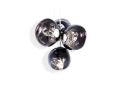 Melt Small Chandelier Smoke - lampa wisząca