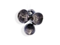 Melt Small Chandelier Smoke - lampa wisząca
