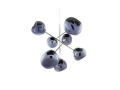 Melt Large Chandelier Smoke - lampa wisząca