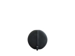 Guggenheim Vase Petit, Black - wazon