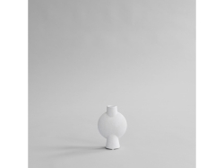 Sphere Vase Bubl Mini Bone White - wazon