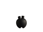 Sumo Vase Horns - Coffee - wazon