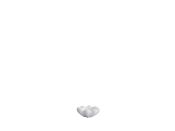 Bloom Tray, Mini - Bone White - taca