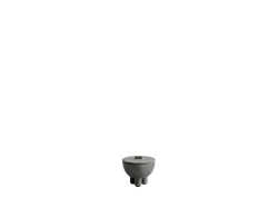 Duck Jar, Mini - Dark Grey - misa