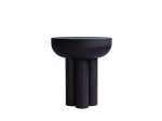 Crown Table Tall, Burned Black - stolik