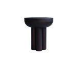 Crown Table Tall, Burned Black - stolik