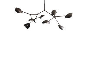 Stingray Chandelier Grande - Bronze - żyrandol