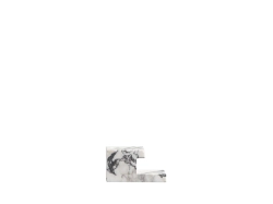 Brick Candle Holder Low - Calacatta - świecznik