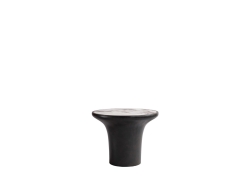 Trumpet Table Low - Calacatta - stolik
