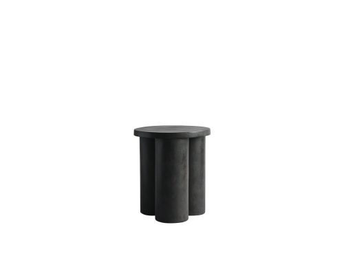 211003 - Big Foot, Side Table, Tall - Coffee - White Packshot.jpg