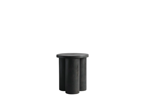 211003 - Big Foot, Side Table, Tall - Coffee - White Packshot.jpg