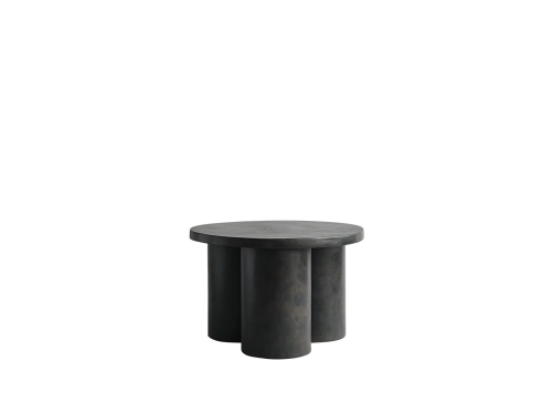 211004 - Big Foot, Side Table, Low - Coffee - White Packshot.jpg