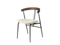 Violin_Dining Chair_SeatUpholstered_AmericanWalnut_Dedar_Karakorum_001_ItemNr.10079202_F3Q.jpg