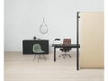 Gubi 1F chair - mistletoe green_Cobra table lamp - jet black_Adnet circular - black.jpg