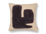Lay Cushion - Sand/Dark Brown - poduszka