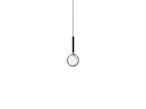 Miira 1 Rock Grey/Optic Clear - lampa wisząca