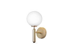 Miira Wall Brass/Opal - kinkiet