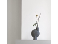 Sphere Vase Bubl Medio - Dk Grey - Ikebana.jpg