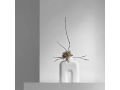 Cobra Vase Tall Mini - Bubble White - Ikebana.jpg