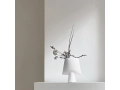 Sphere Vase Square Mini - Bubble White - Ikebana.jpg