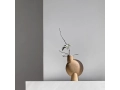 Sphere Vase Bubl Medio - Ocher - Ikebana.jpg